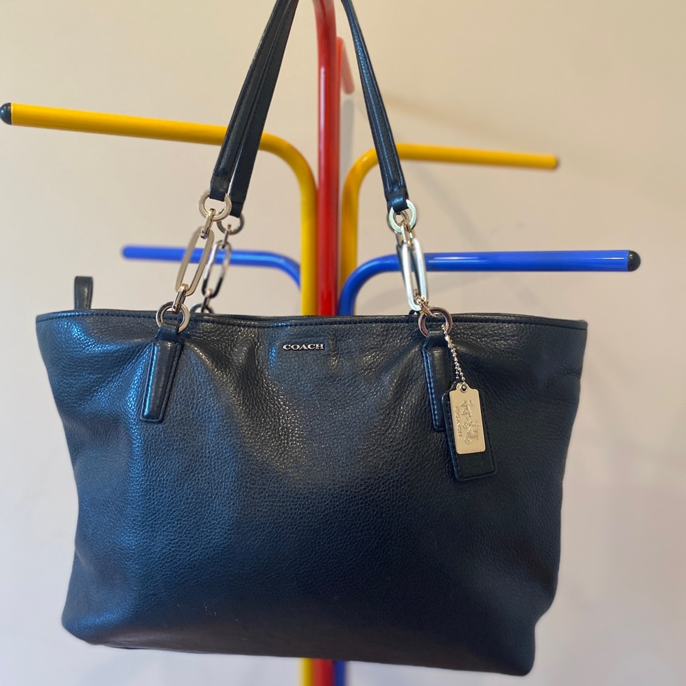 Coach leather satchel/tote